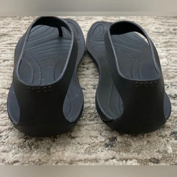Crocs Sexi Serena Sandals Size 8 Black - Picture 4 of 8